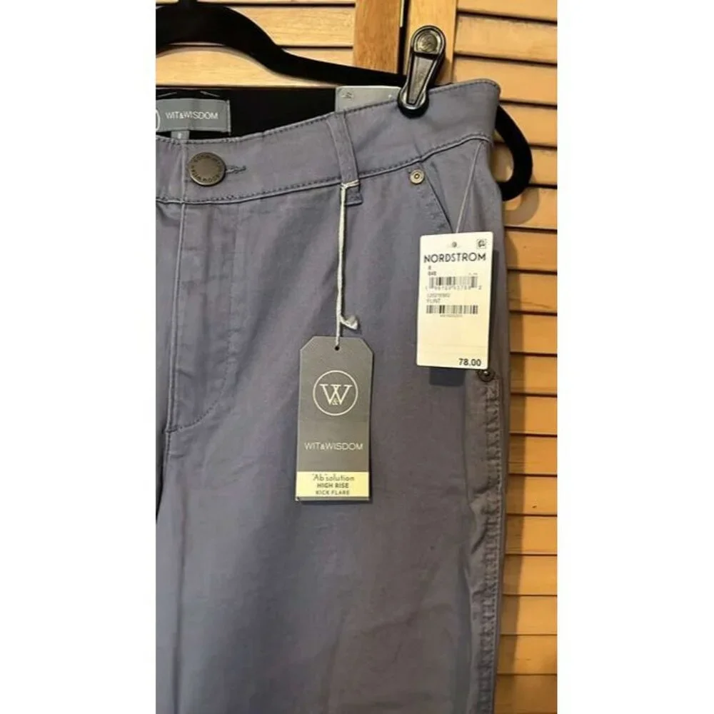 Wit & Wisdom Ab-Solution‎ Straight Leg Jeans SZ8 NWT/charity sale